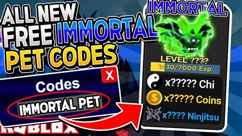 ninja legends codes for pets 2023